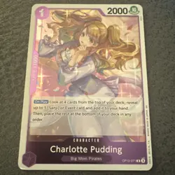 CHARLOTTE PUDDING - OP12-071 - One Piece - FOIL - English - Rare - Image 1