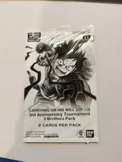Carrying On His Will 3rd Anniversary Tournament 3 Brothers Pack One Piece Promo - Image 1