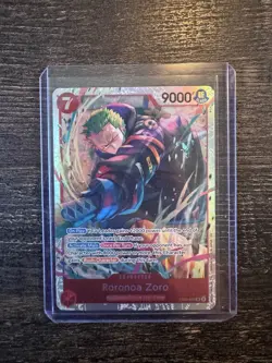 One Piece TCG - Roronoa Zoro EB04-007 SR Adventure On Kami's Island OP-15 - Image 1