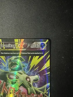 Pokemon Ancient Origins Mega Tyranitar EX Full Art 92/98 - Image 4