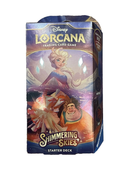 Shimmering Skies Starter Deck Disney Lorcana Amethyst Ruby Sealed B - Image 1