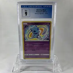 2017 CGC 9 Shining Legends Mew 40/73 Shining Legends Holo - Image 1