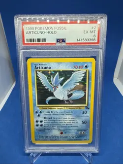 1999 Pokemon Fossil 15 Card Complete Holo Set Gengar Dragonite PSA 6 WOTC Zapdos - Image 3