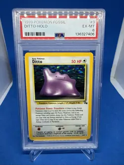 1999 Pokemon Fossil 15 Card Complete Holo Set Gengar Dragonite PSA 6 WOTC Zapdos - Image 4
