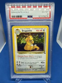 1999 Pokemon Fossil 15 Card Complete Holo Set Gengar Dragonite PSA 6 WOTC Zapdos - Image 5