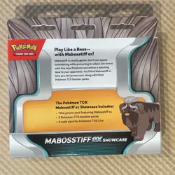 Pokemon Mabosstiff EX Showcase Box 3 Booster Packs Factory Sealed 1 Promo Card - Image 2