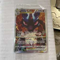 Pokemon Lucario VSTAR SWSH291 Promo Holo Vstar 270HP English Card - Image 1