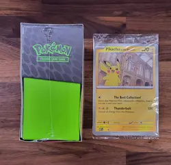 Pokemon Center - Perfect Order ETB + Pikachu at the Museum Promo Card - Image 2
