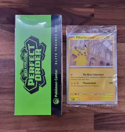 Pokemon Center - Perfect Order ETB + Pikachu at the Museum Promo Card - Image 5