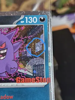 Double Swirl 🌀🌀 Gengar Promo Card Pokemon Perfect Order Stamped 050/088 SEALED - Image 4