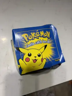 1999 Pokemon Pikachu 23K Gold-Plated Trading Card Burger King Blue Box NEW - Image 2