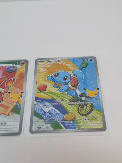 Pokemon First Partner Illustration Kanto Starters Promos Set x 3 Cards NM - Image 5