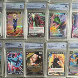Bandai Dragon Ball Super Graded Foil Rare Lot 36 Cards Son Goku Vegeta Frieza - Image 3