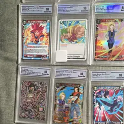 Bandai Dragon Ball Super Graded Foil Rare Lot 36 Cards Son Goku Vegeta Frieza - Image 4