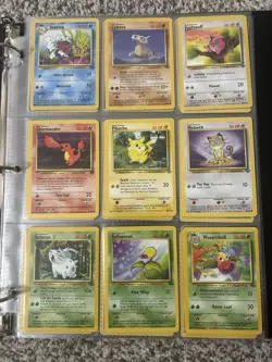 Pokemon TCG 90 Card Binder Lot WOTC - Image 1