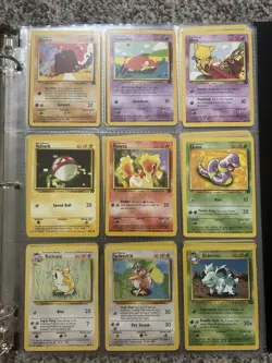Pokemon TCG 90 Card Binder Lot WOTC - Image 3