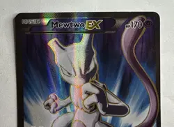 Mewtwo EX (Full Art) 157/162 Breakthrough Ultra Rare Holo Pokemon TCG Card - Image 2