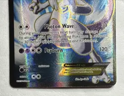 Mewtwo EX (Full Art) 157/162 Breakthrough Ultra Rare Holo Pokemon TCG Card - Image 3