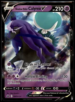 Shadow Rider Calyrex V Promo SWSH: Sword & Shield Promo Cards SWSH131 NM - Image 1