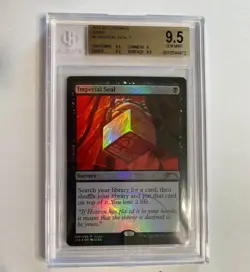 Magic: the Gathering MTG Imperial Seal Judge Promo - Beckett BGS 9.5 Gem Mint - Image 1