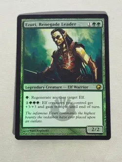 MTG FOIL Ezuri, Renegade Leader Scars of Mirrodin Magic the Gathering - Image 1