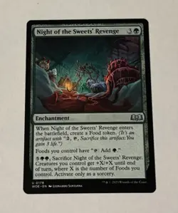 MTG Night of the Sweets' Revenge - Wilds of Eldraine NM - Image 1