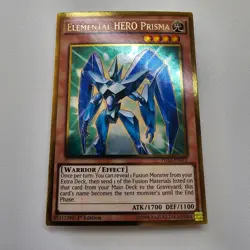 Elemental Hero Prisma - GOLD RARE - PGL2 - 1st Edition - YuGiOh Euro - Image 1