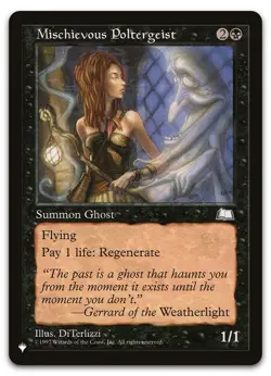 Mischievous Poltergeist (NM) List Reprints LIST LIST Magic MTG - Image 1