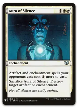 Aura of Silence #60 (NM) List Reprints LIST LIST Magic MTG - Image 1