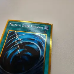 Mystical Space Typhoon - GOLD RARE - PGLD - 1st Edition - YuGiOh Euro MP - Image 2