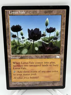 Magic the Gathering MTG Lotus Vale Weatherlight #165 - Image 1