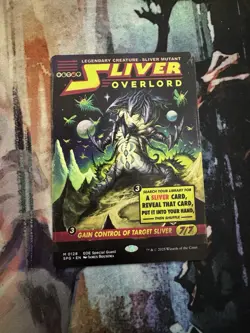 Sliver Overlord (Showcase) 128 Special Guests Near Mint Magic: The Gathering TCG - Image 1