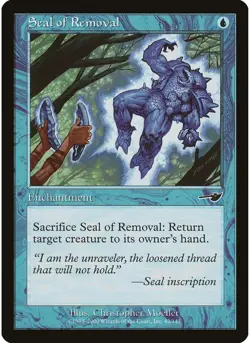 Seal of Removal 42 MTG NM - Nemesis - Image 1