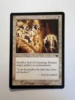 Seal of Cleansing - MTG Nemesis - NM - Image 1