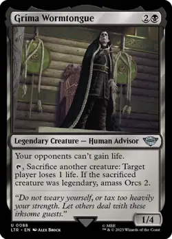 Grima Wormtongue [The Lord of the Rings: Tales of Middle-Earth] Foil Near Mint - Image 1