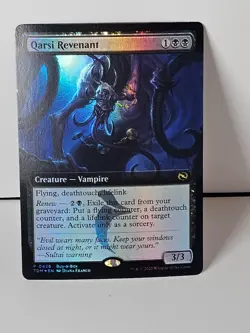 MTG QARSI REVENANT FOIL PROMO! Tarkir: Dragonstorm Rare #426 Extended Art - NM - Image 1