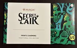 Magic The Gathering Secret Lair Prints Charming Traditional Foil Edition SEALED - Image 1