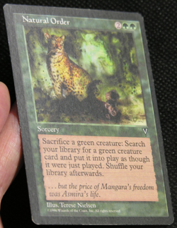 Natural Order - MtG Magic the Gathering - Visions *MP* - Image 3