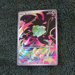 Pokemon Bulbasaur Illustration Rare Holo 133/132 Me01: Mega Evolution HP 80 Bin… - Image 1