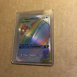 Pokemon Magikarp & Wailord GX 183/181 Team Up Secret Rare Holo 300 HP - Image 3