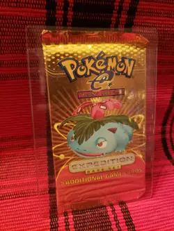 Pokemon Wizards of the Coast Expedition Base Set Booster Pack - UNWEIGHED! - Image 2