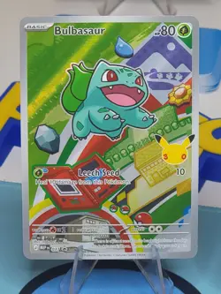 Bulbasaur Charmander Squirtle 30th First Partner Promo Set 37 38 39 Pokemon - Image 2