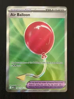 Air Balloon 166/132 Full Art NM/M Mega Evolution Pokemon Card - Image 1