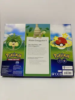 Set of FOUR (4) Pokemon Go ALOLAN EXEGGUTOR V Box Collection Brand New Sealed - Image 3