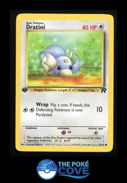 Dratini 53/82 | Team Rocket 1st Edition | Pokemon Common | MP - Image 1