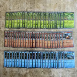 Lot Of (75) Pokemon Ascended Heroes Cosmos Promo: Totodile, Tepig, Chikorita - Image 1