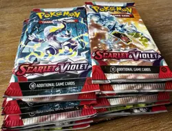 20x Pokemon TCG Scarlet & Violet Base Set Booster Packs Factory Sealed - Image 2