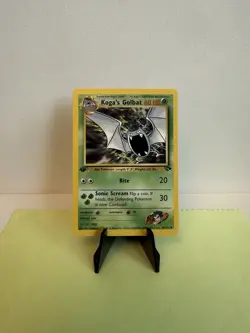 Pokemon TCG: 2000 Gym Challenge 1st Edition Koga's Golbat 46/132 Uncommon NM - Image 2