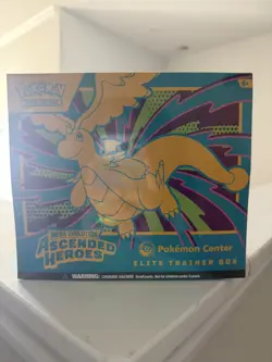 Pokemon Ascended Heroes Pokemon Center Exclusive Elite Trainer Box MINT ETB - Image 1
