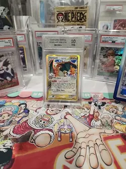 Pokemon TCG Charizard Crystal Guardians Holo 4/100 Sony Graded 10 CSS - Image 1